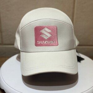 Suzuki Hat Snapback Sports Cap Patch Pink Logo Car Motorcycle Zhik
